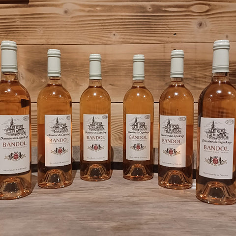 Offre d'été 5 bouteilles achetées + 1 bouteille Offerte Domaine Cagueloup AOC Bandol Rosé 2022